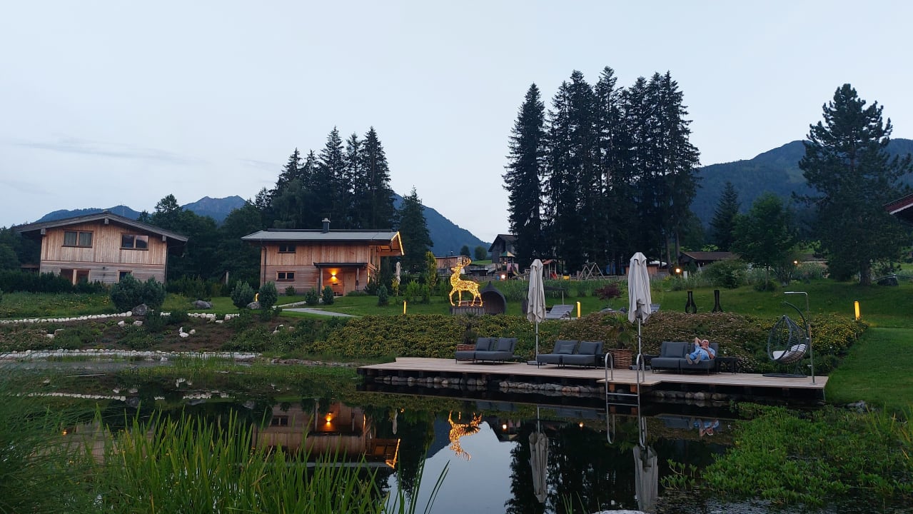 Außenansicht Hotel Chalets Grosslehen