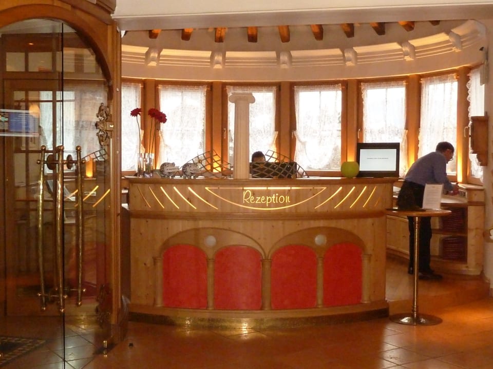 Rezeption Hotel Monika – great place to be (Im Umbau/Renovierung)