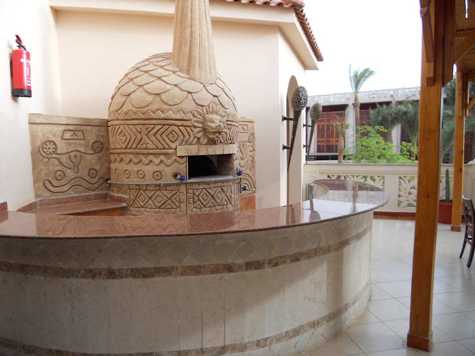 Pizzaofen Terrasse beim Kaiser Pickalbatros Palace Resort