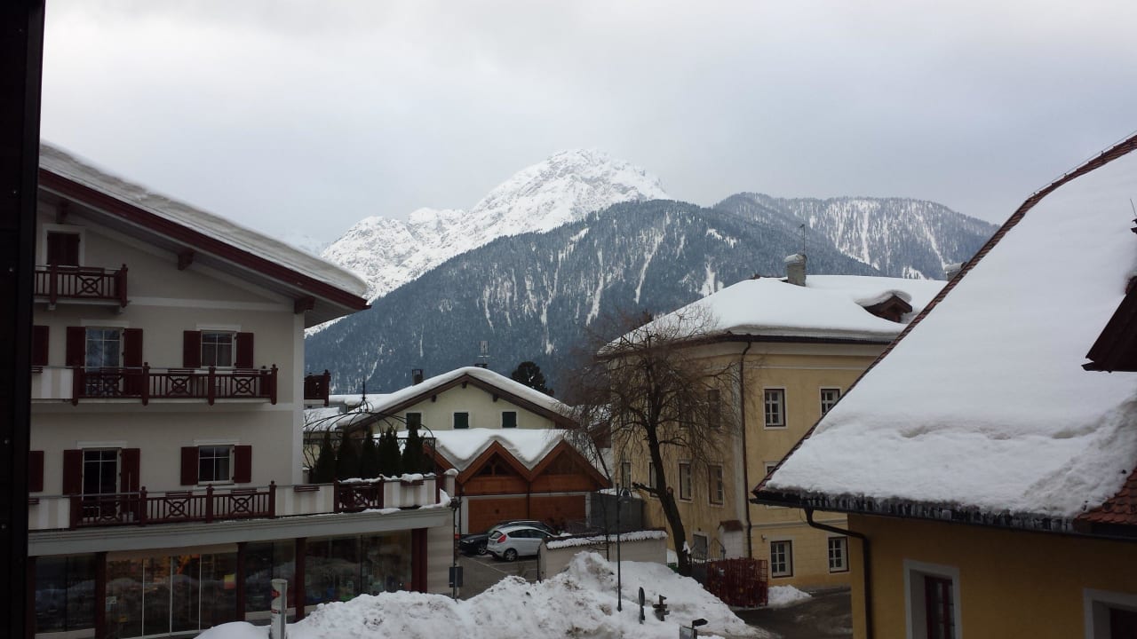 Vista dal terrazzo della camera Ariston Dolomiti Residence