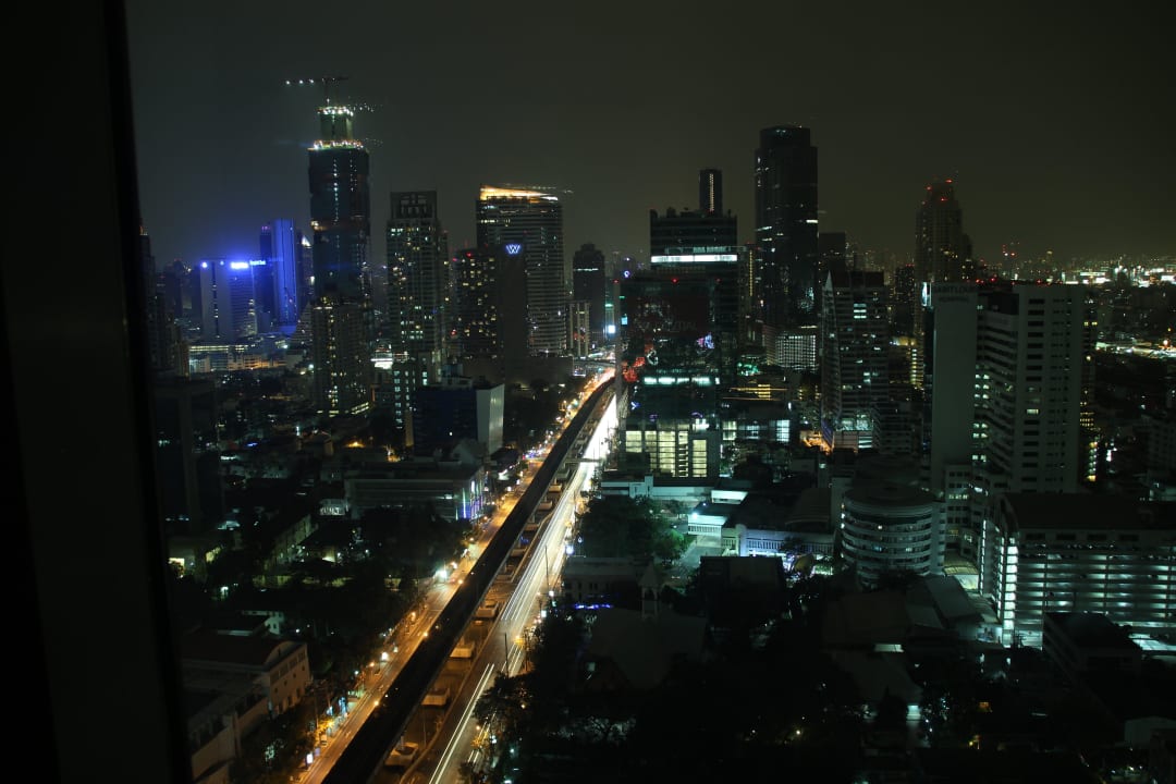 Ausblick aus dem Skyroom im 29. Stock Eastin Grand Hotel Sathorn