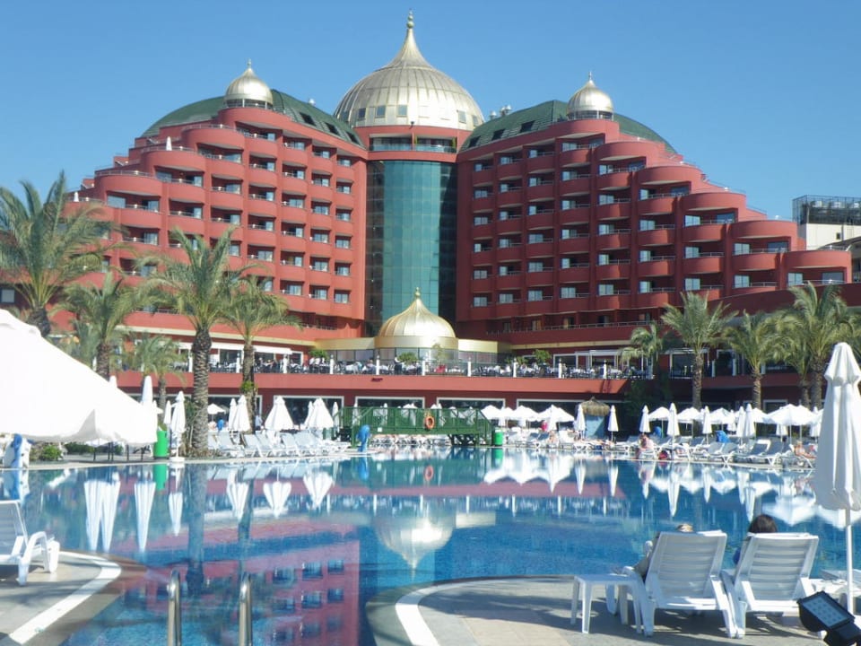 Hotelansicht vom Pool Hotel Delphin Palace
