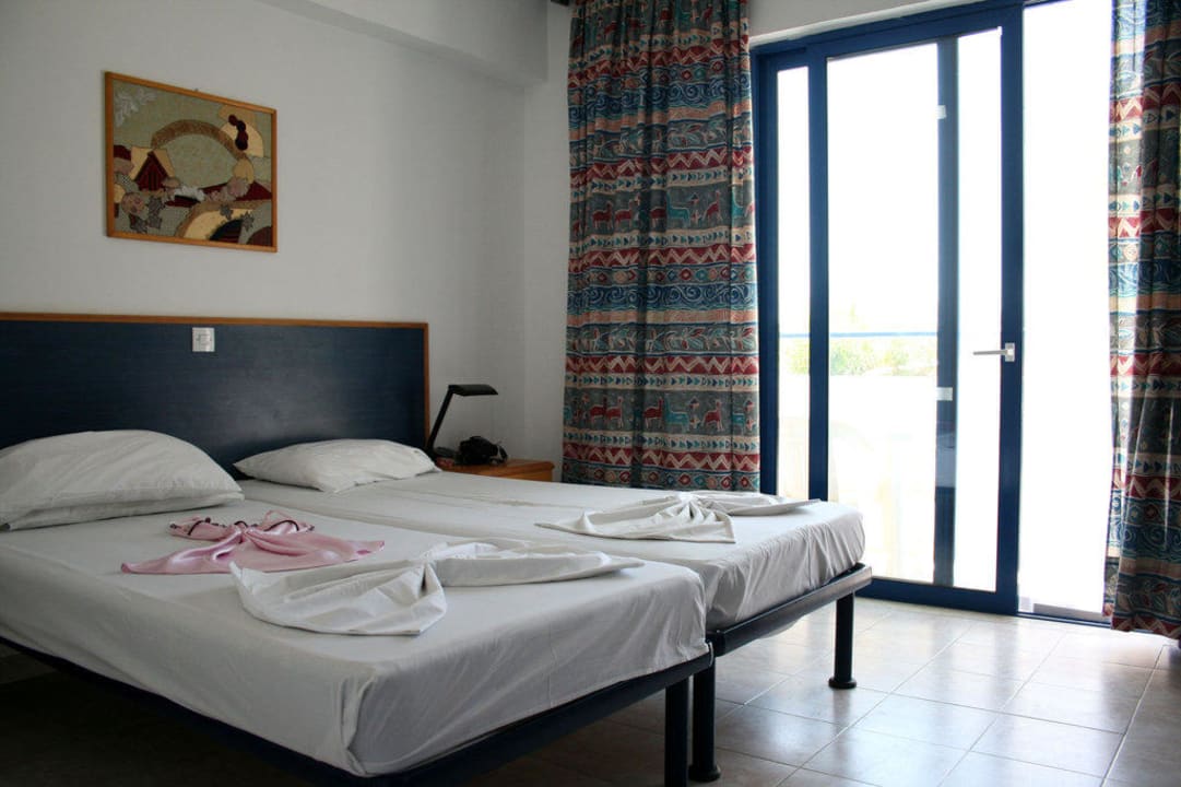 Schlafraum Ekaterini Hotel