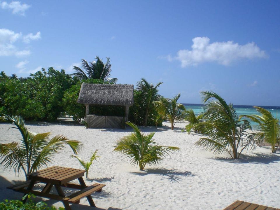 Blick von der Sunsetbar Filitheyo Island Resort