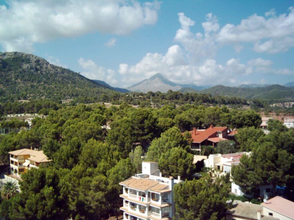Blick von der 11. und letzten Etage des Hotels Valentin Reina Paguera