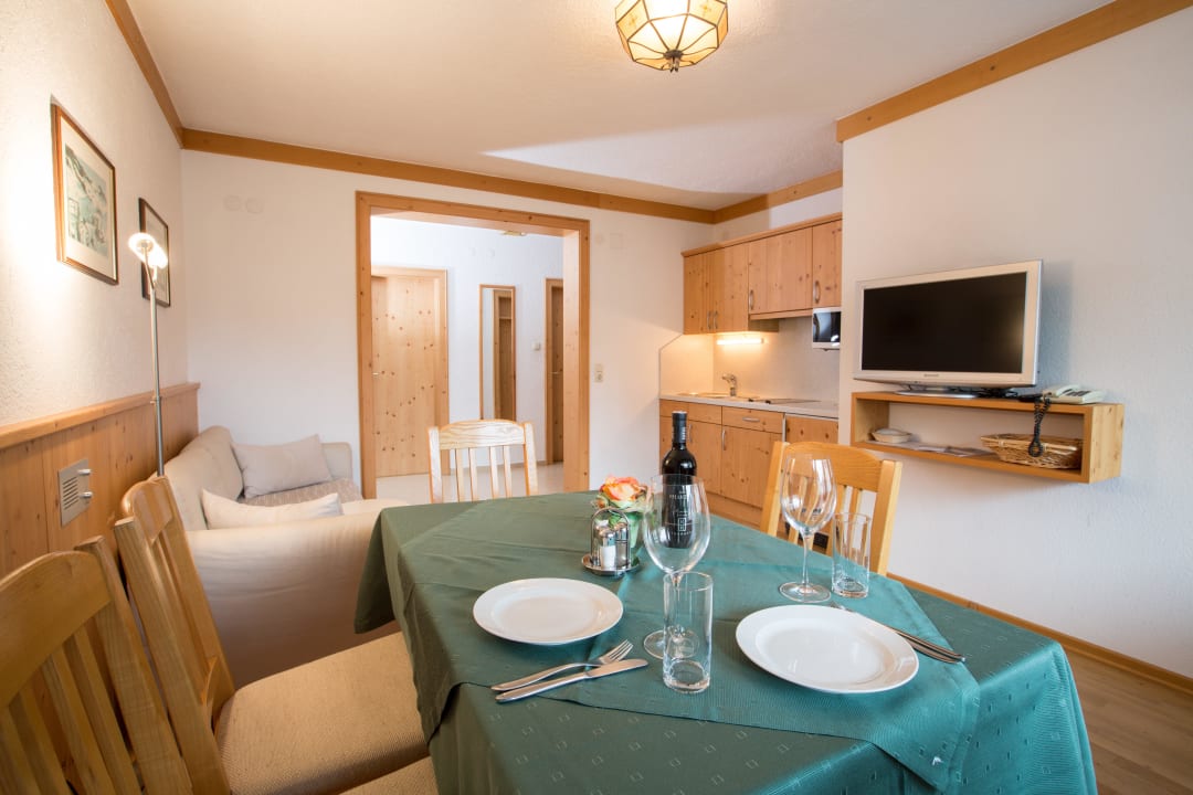 Wohnung 1 Wohnzimmer Pension Schusterkrämer