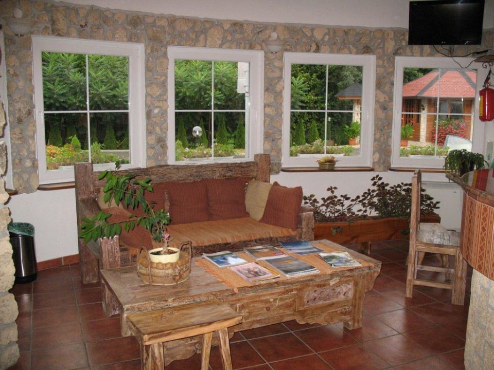 Sitzecke in der Lobby SEDRA Holiday Resort-Adults Only