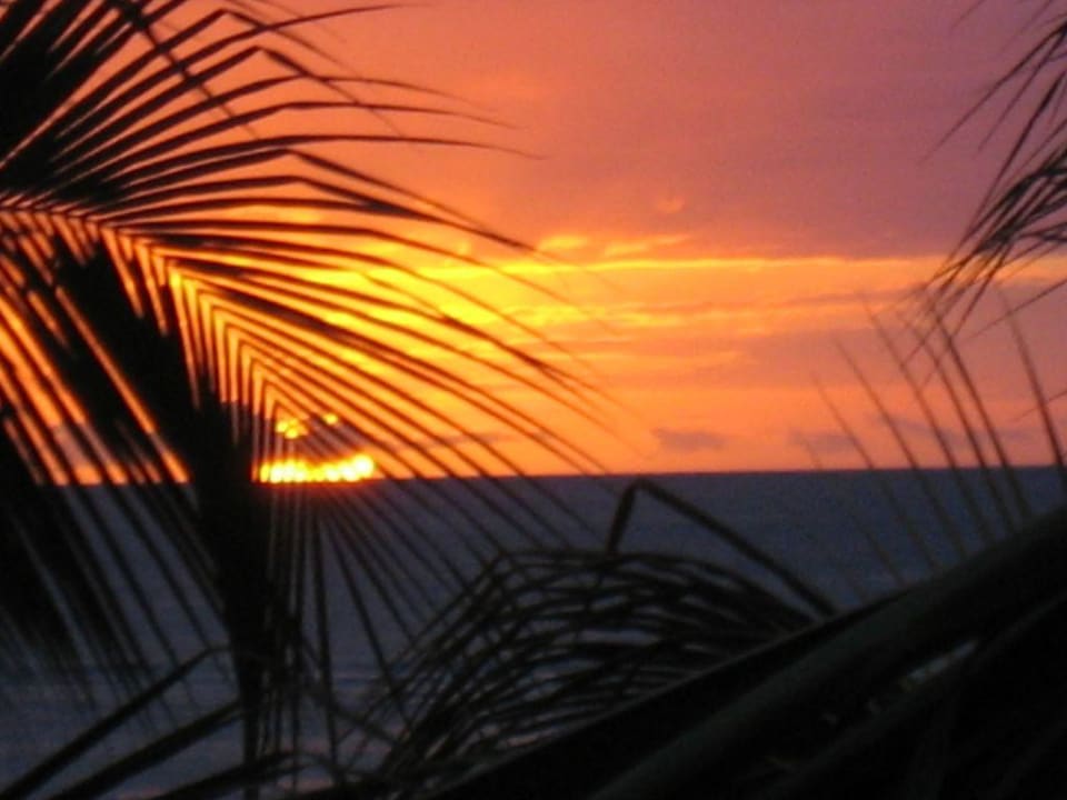 Sonnenuntergang in Flic en Flac Hotel Villas Caroline