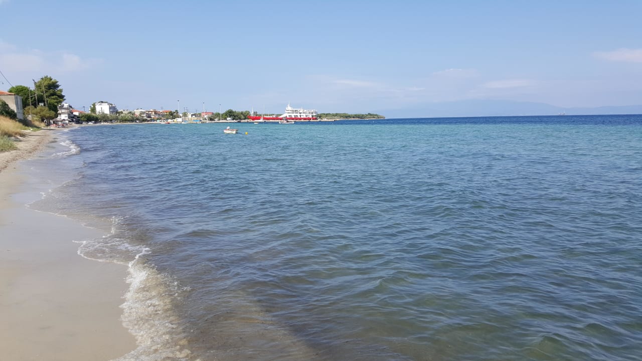 Blick vom Strand  Alea Hotel & Suites