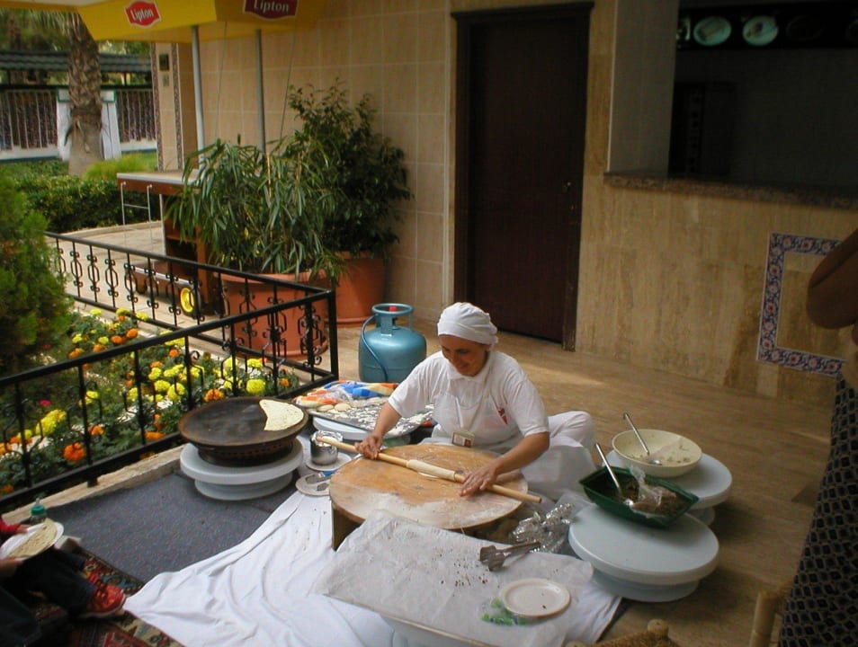 Výroba "gezleme" Botanik Hotel & Resort