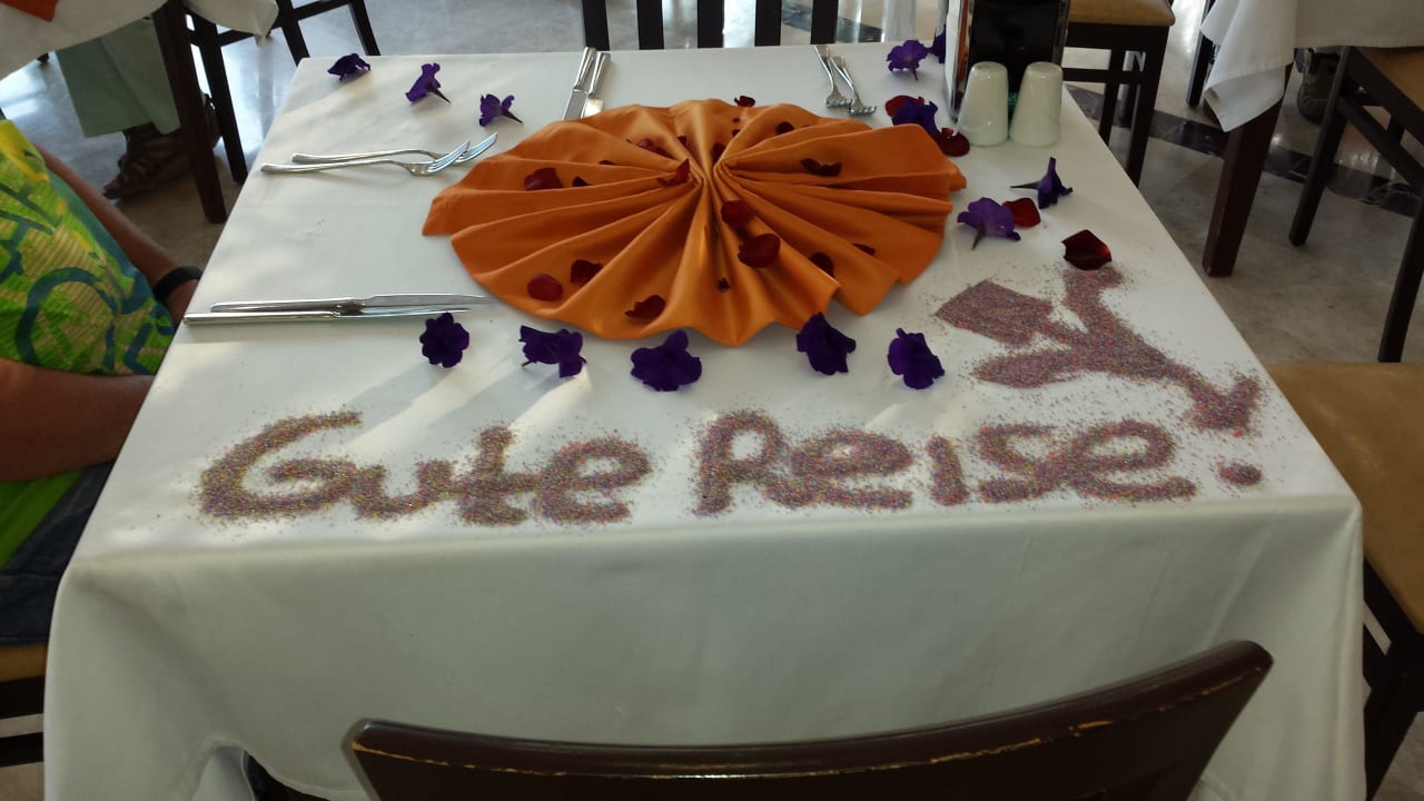 Sehr liebevoll von Mahmut gemacht danke schön Grand Seker Hotel