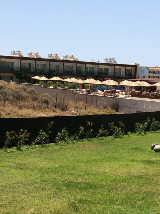 Blick vom Balkon Anavadia Hotel