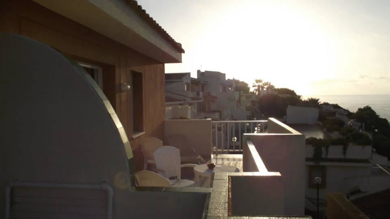 Balkon blau punta reina