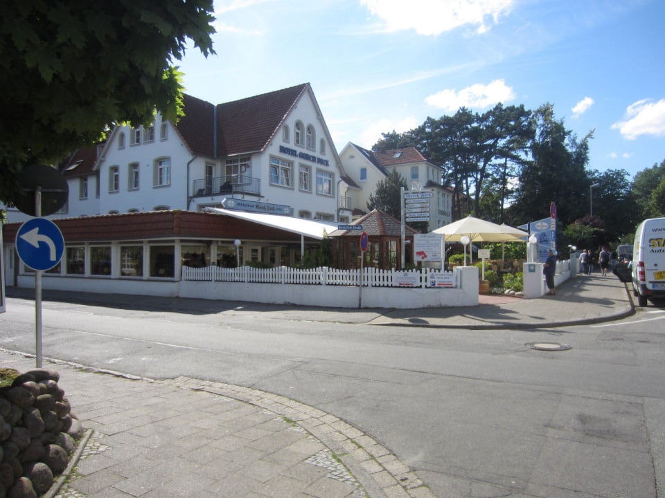 Hotel von der Seite Hotel Gorch Fock