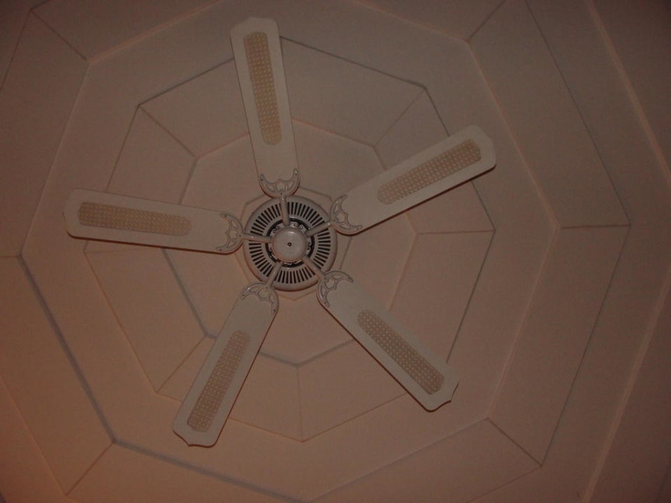Deckenventilator in der Suite Columbia Beach Resort