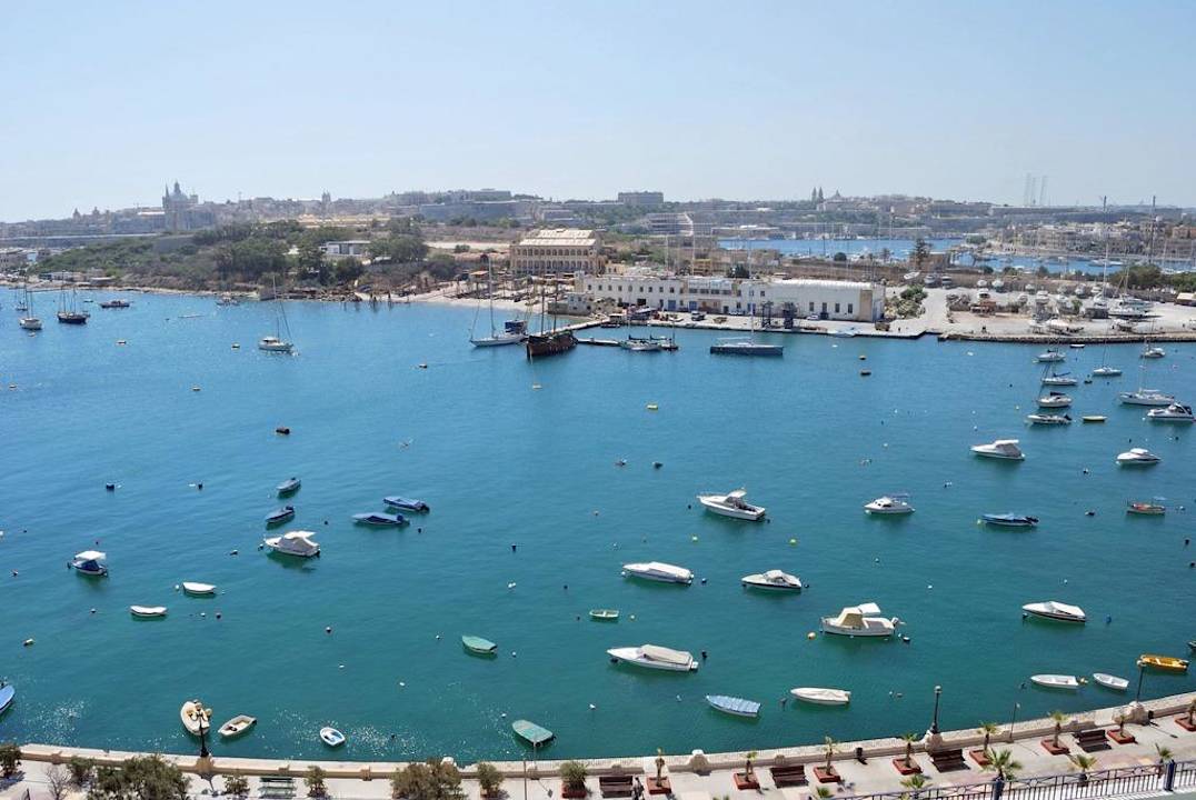 Blick vom Hoteldach Hotel The Waterfront