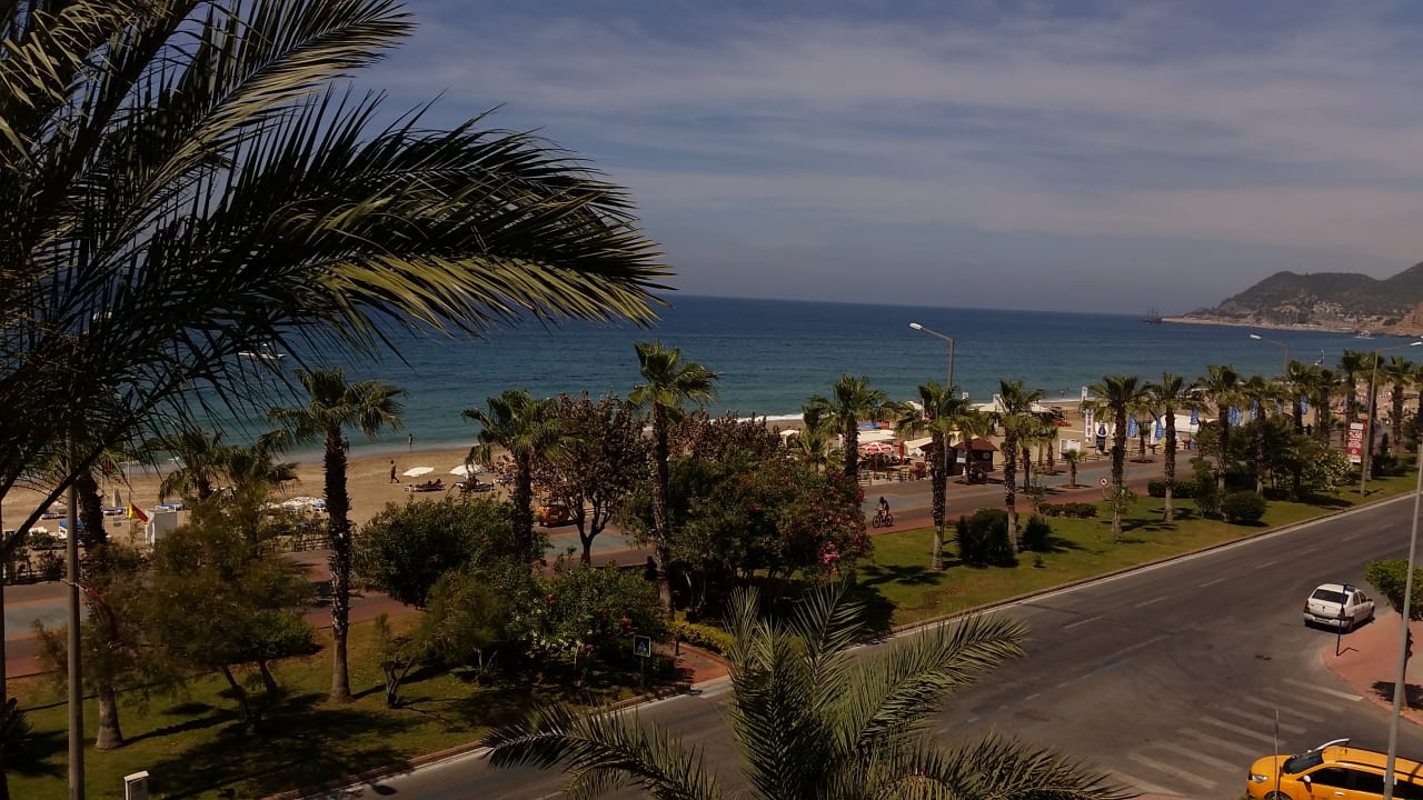 Ausblick Hotel Kleopatra Dreams Beach