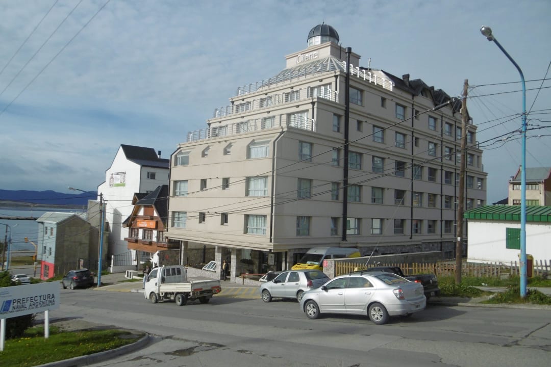 Das Hotelgebäude Hotel Cilene del Faro Suites & Spa