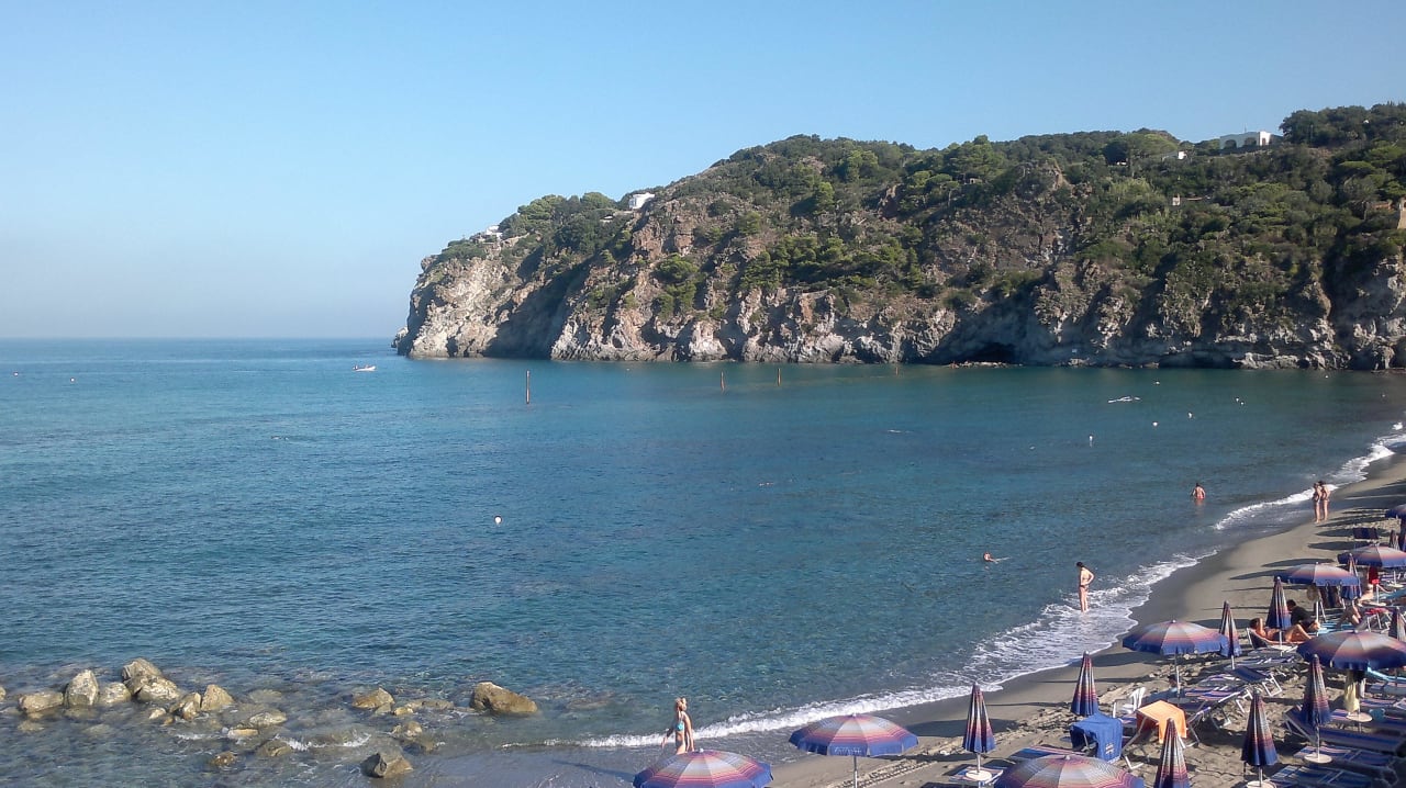 Strand Ausblick Terrasse Hotel Tritone Terme & Spa