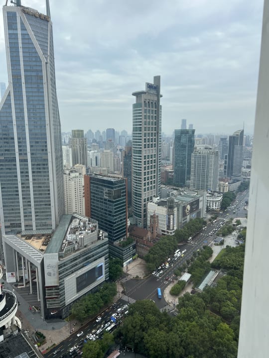 Ausblick Radisson Blu Hotel Shanghai New World