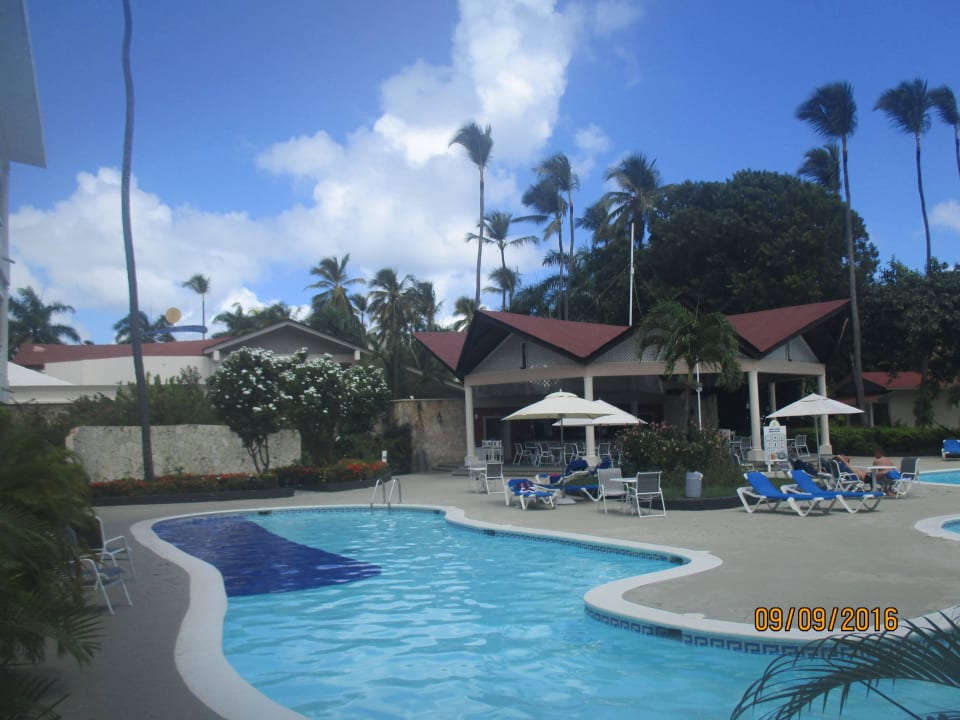 Unser Poolbereich Vista Sol Punta Cana