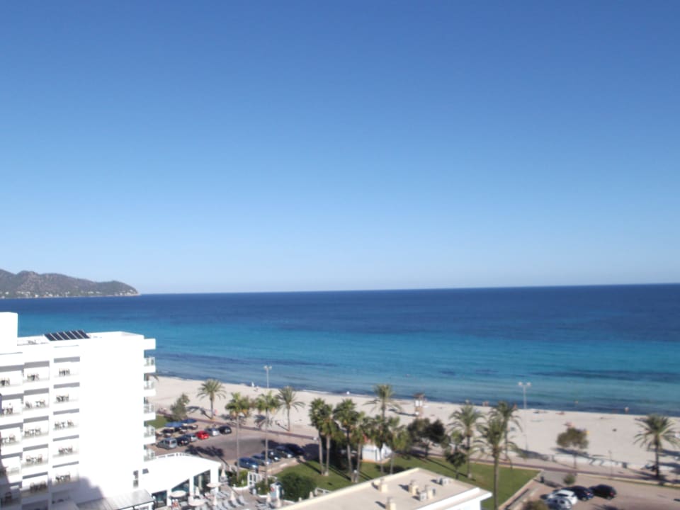 Ausblick vom Balkon Meerseite CM Castell de Mar