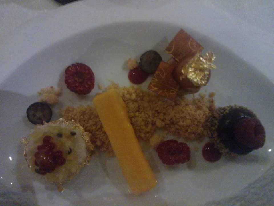 Dessert im Gallo d'Oro Hotel The Cliff Bay (PortoBay)
