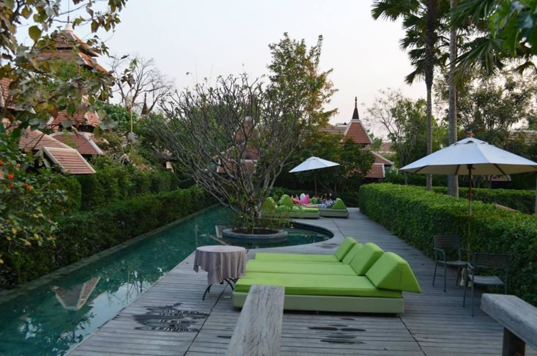 Relaxing seats Siripanna Villa Resort Chiang Mai