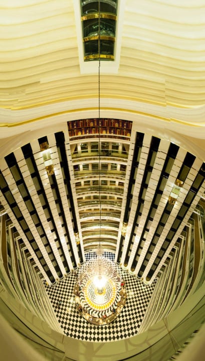 Lobby von oben Hotel Delphin Imperial