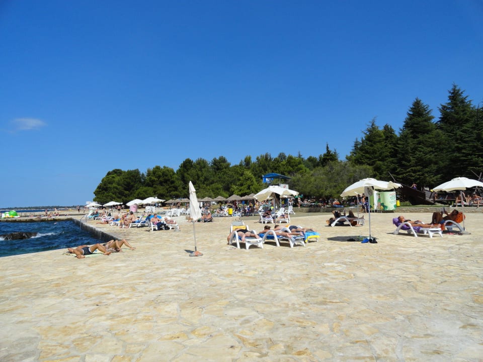 Strandbereich Valamar Parentino Hotel