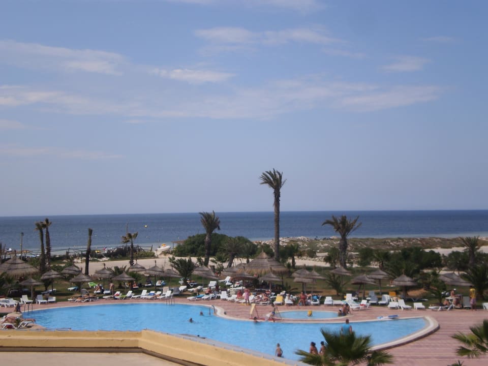 Вид с балкона Skanes Serail Aquapark