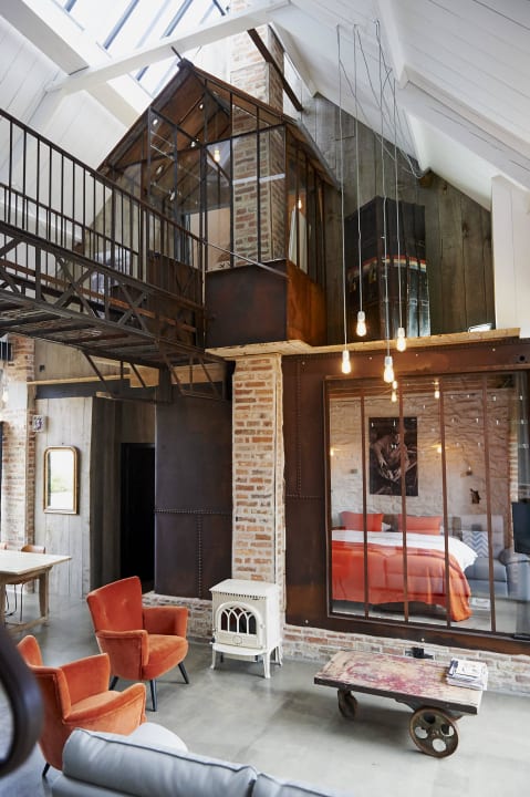 Sittingroom in ISIDORE cottage Petites Maisons dans la Prairie