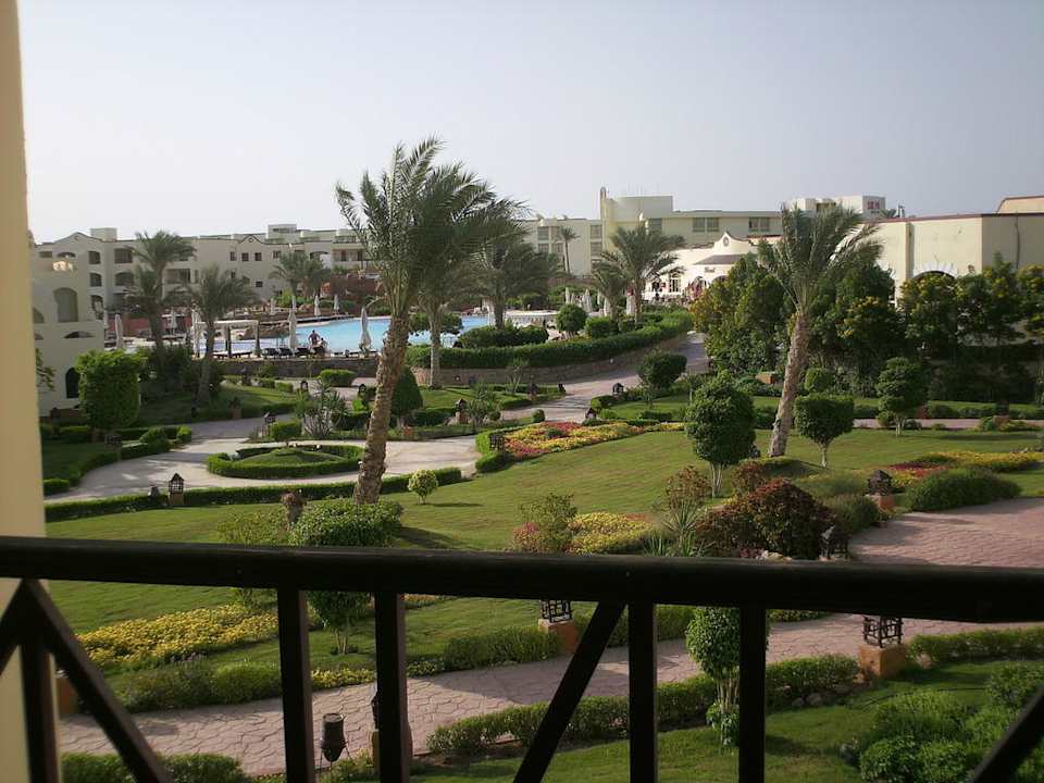 Blick vom Balkon Regency Plaza Aqua Park & Spa