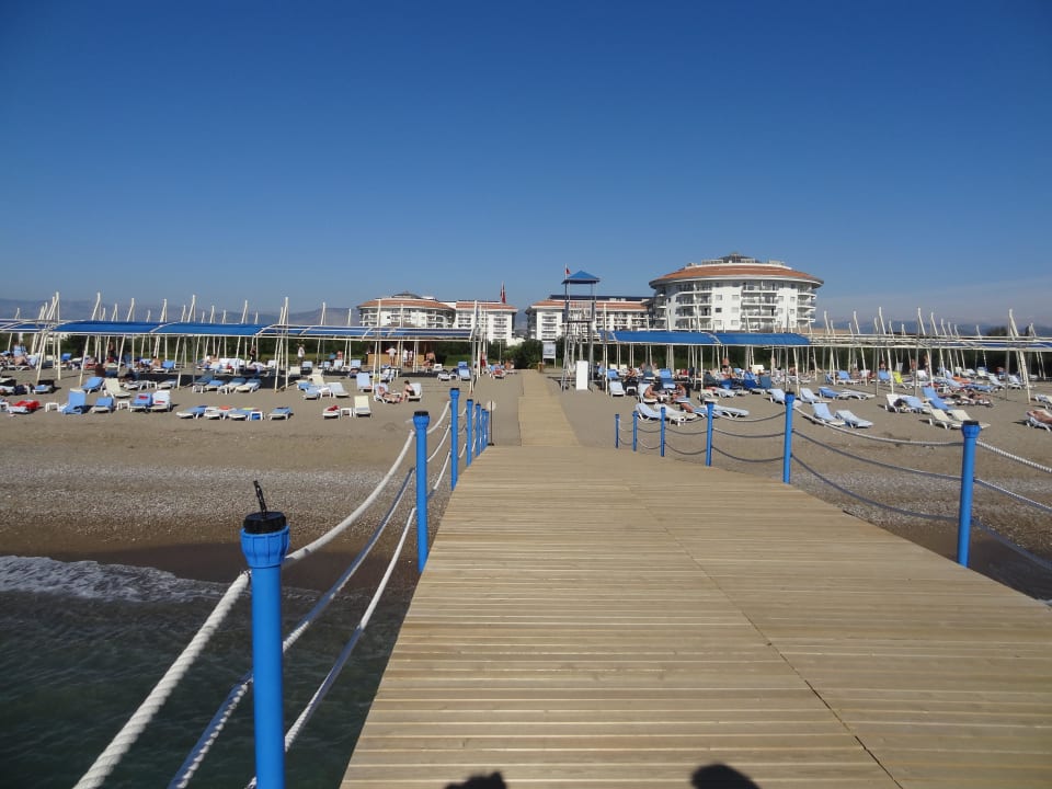 Blick vom Steg Seaden Sea World Resort & Spa