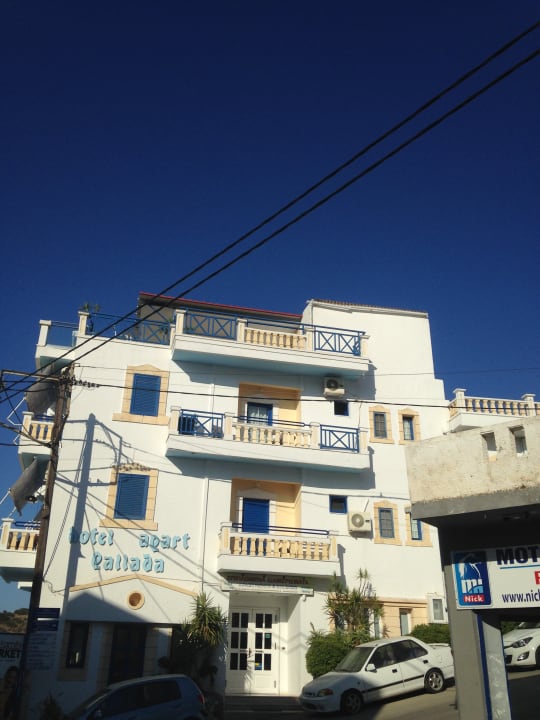 Außenansicht Hotel Pallada