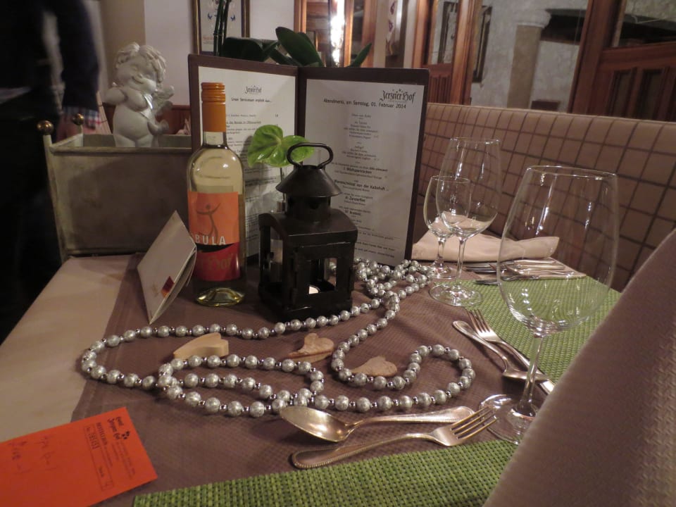 Tischdekoration Hotel Jerzner Hof