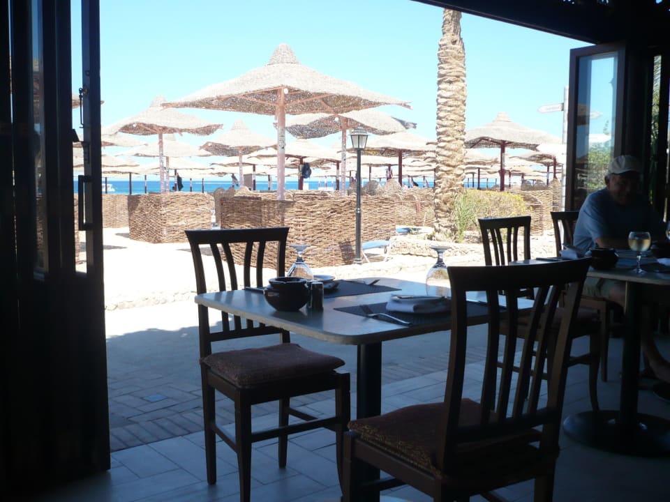 Blick aus dem Beach-Restaurant Iberotel Makadi Beach