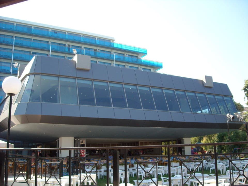 Außenansicht Restaurant Hotel Calypso Beach