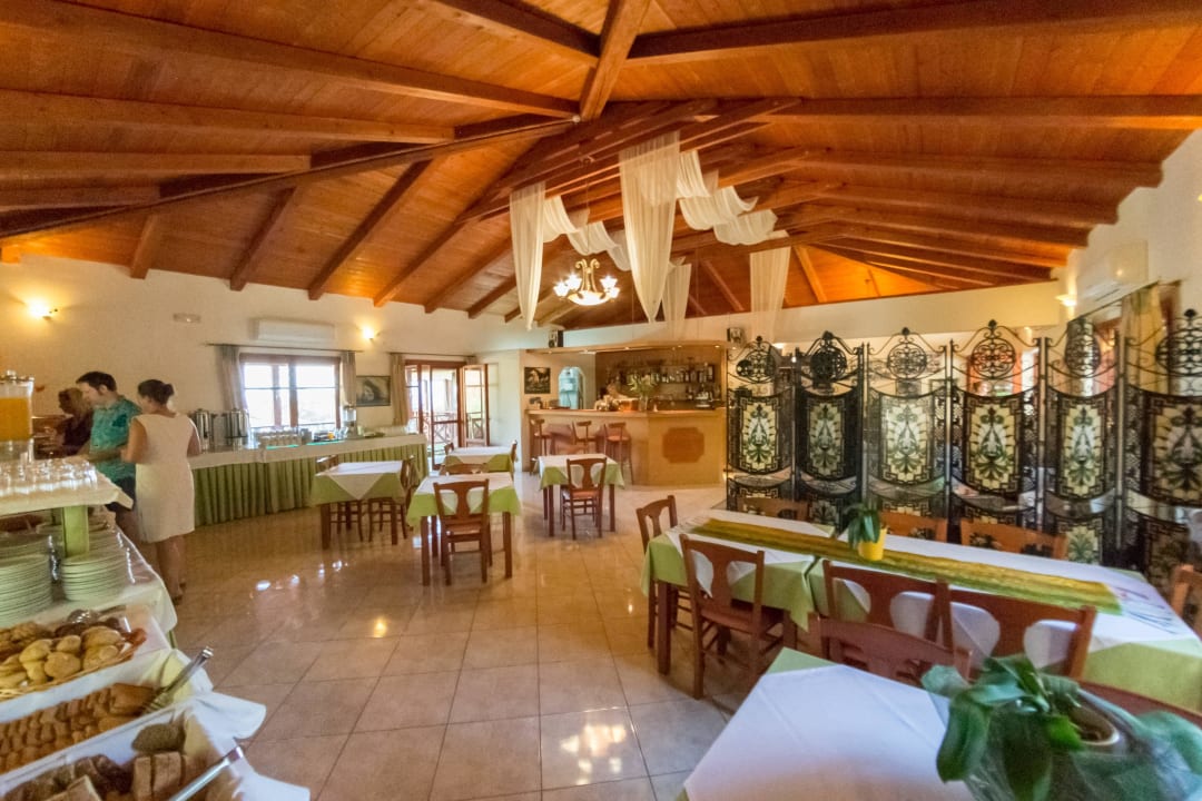 Breakfast area Apartments Sea View Village