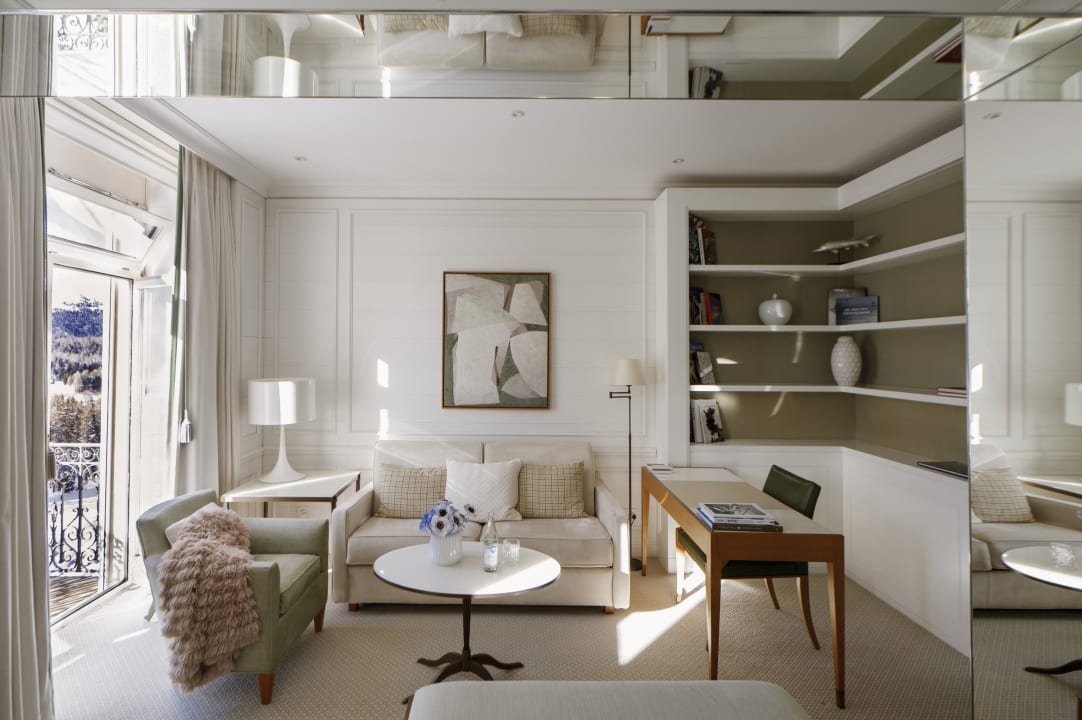 Zimmer Grand Hotel Kronenhof Pontresina