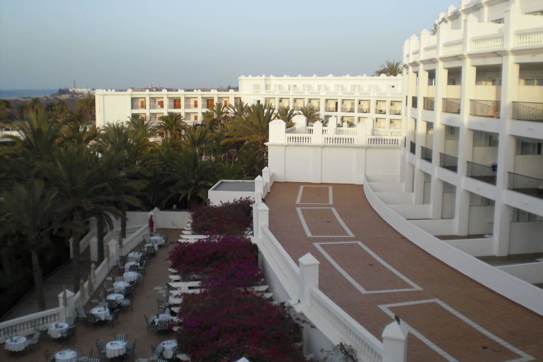 Unser Zimmerausblick Hotel Riu Palace Maspalomas Adults Only