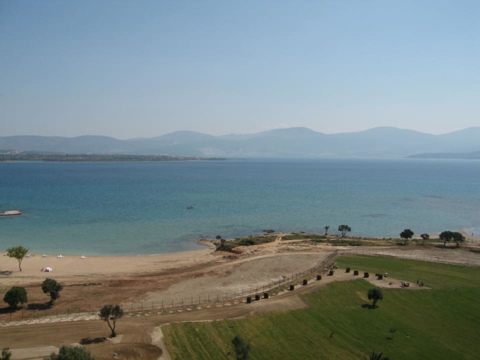 Blick aus unserem Zimmer Venosa Beach Resort & Spa