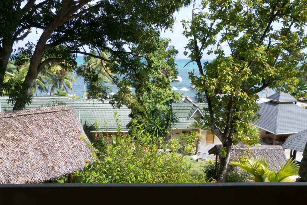 Ausblick vom Hotelzimmer The Coco de Mer Hotel & Black Parrot Suites