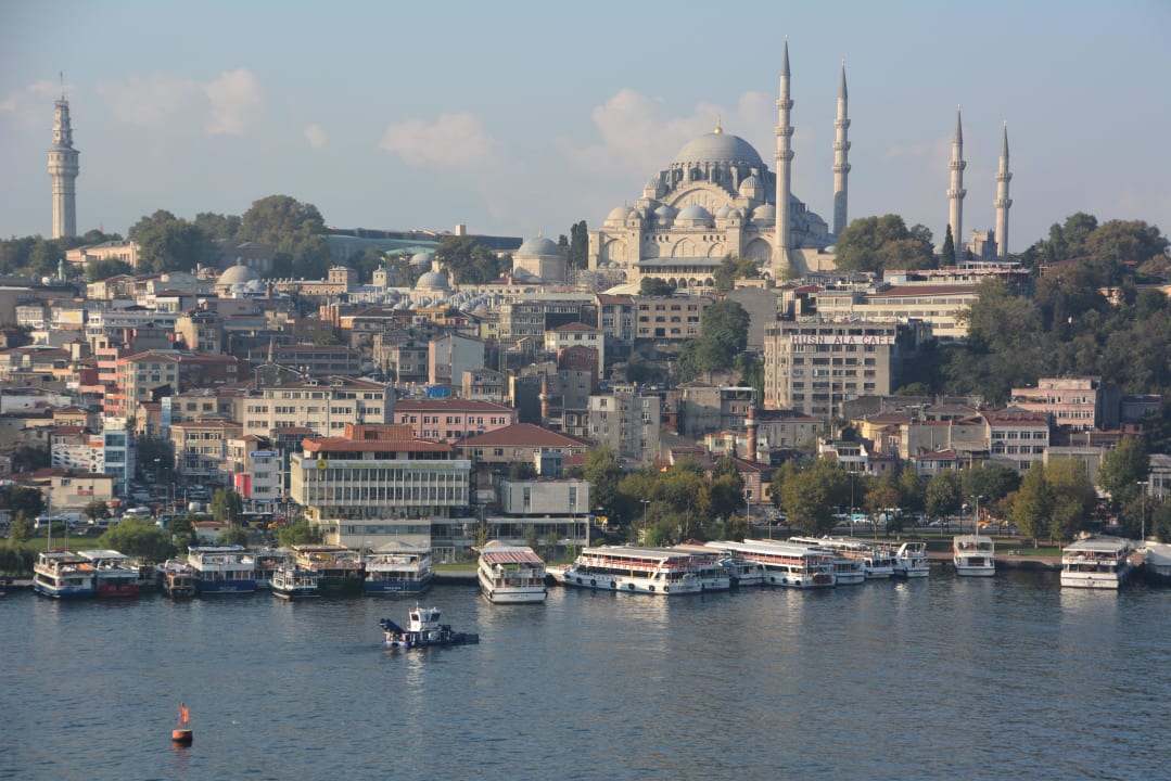 Ausblick vom Restaurant Istanbul Golden City Hotel