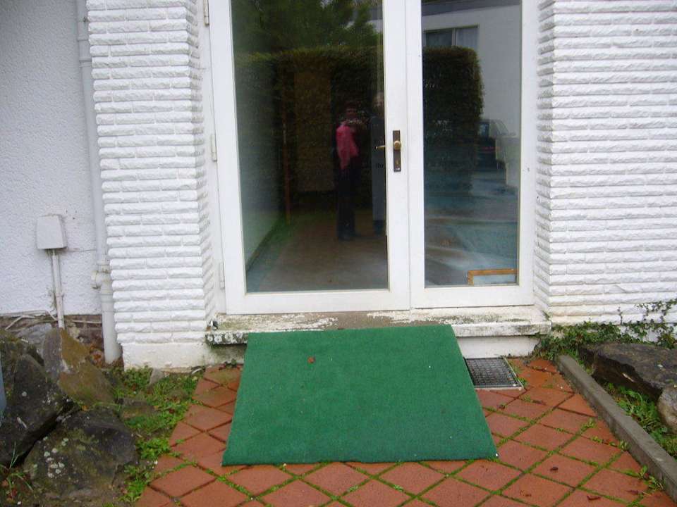 Hintereingang Haupthaus Hotel am Kaiserbrunnen