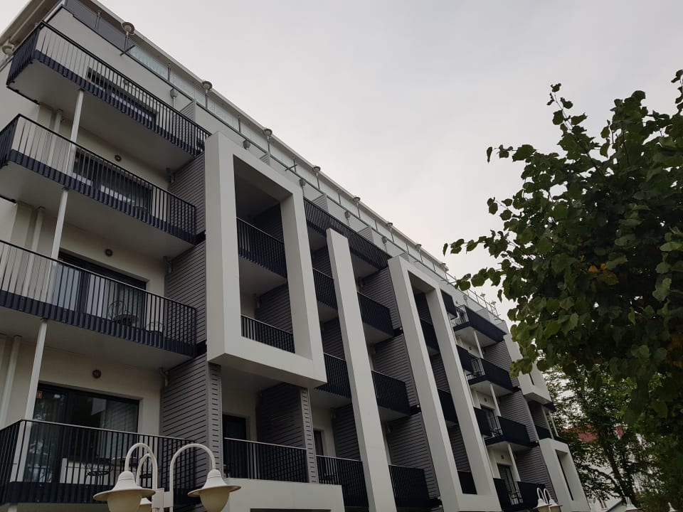 Außenansicht Strandhotel Ahlbeck