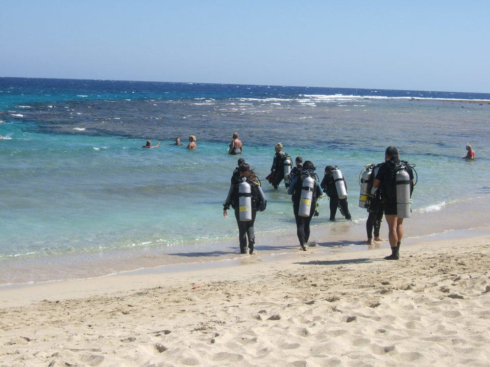 Taucher Malikia Resort Abu Dabbab