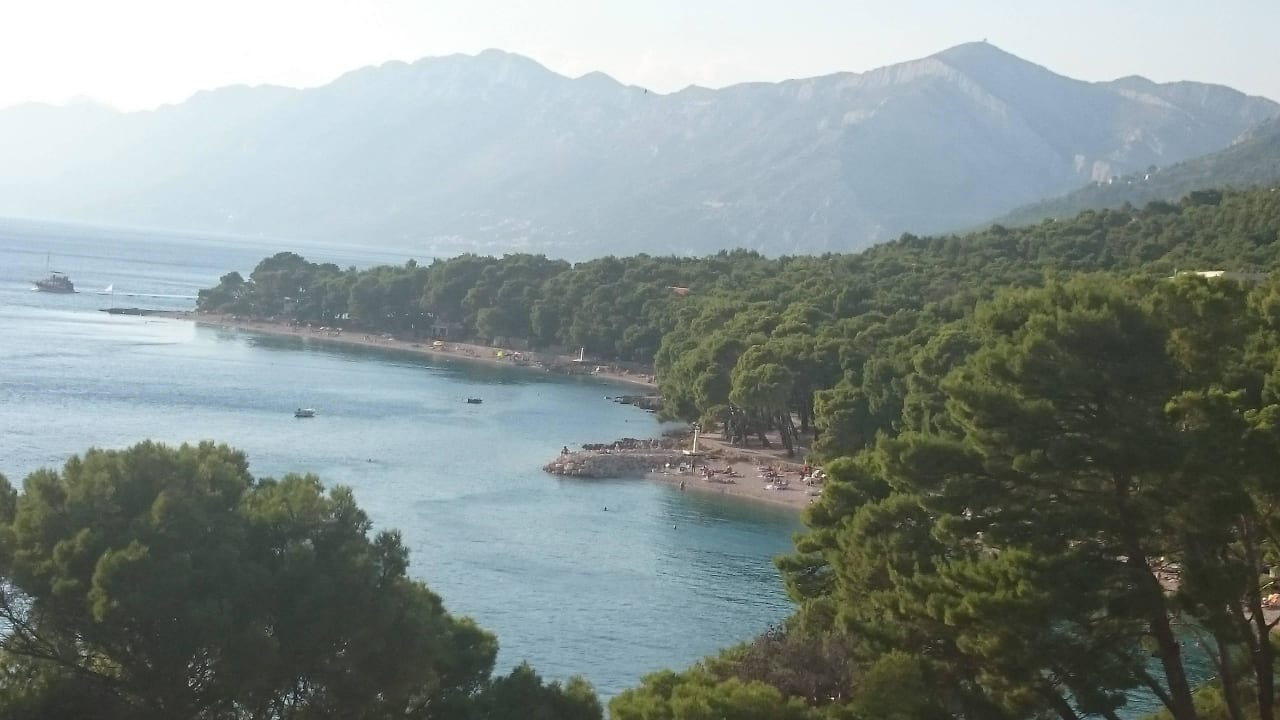 Ausblick vom Balkon Bluesun Hotel Soline
