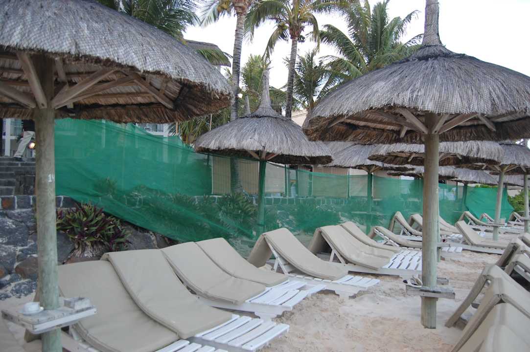 Strand mit Bauzaun Veranda Palmar Beach Hotel
