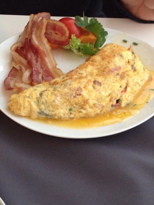Leckeres Omelette Hotel Fährhaus